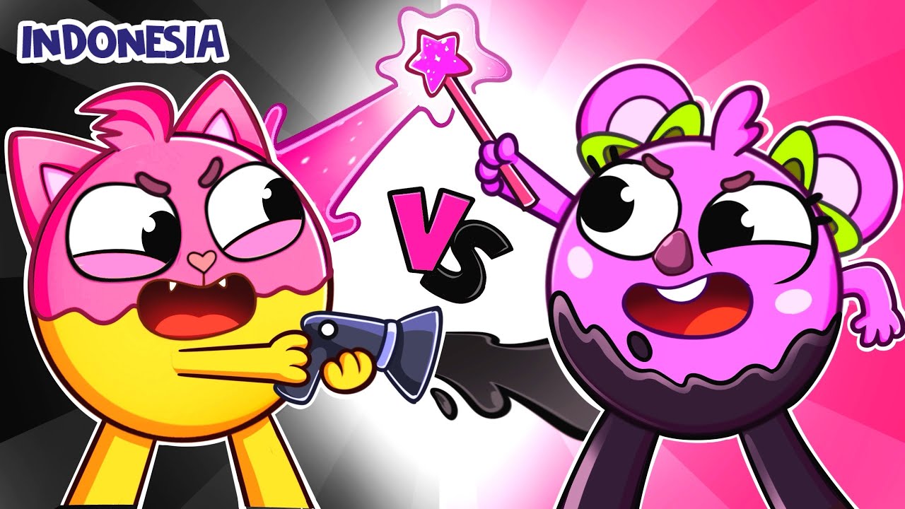 Lagu Pink atau Hitam || + Lagu Anak-Anak Lucu Lainnya 😻🐨🐰🦁 oleh Baby Zoo Indonesia