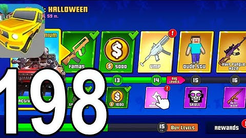 Gangs Wars: Pixel Shooter RP - Gameplay Walkthrough Part 198 - Halloween Pass (Android, iOS)