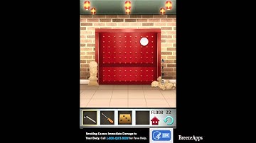 100 Floors Level 22 Walkthrough (100 Floors Solution Floor 22 iphone, ipad)