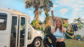 Electrical Chaos! ⚡💸A Money-Saving Hack + Electrical Repairs | SHUTTLE BUS CONVERSION