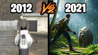 Evolution of DayZ - From 2012 to 2021