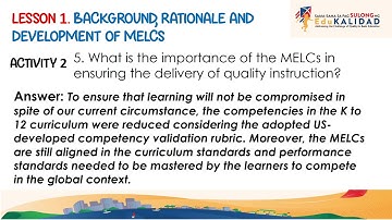 LDM 2 Module 2 Sample Answers for Study Notebook Compilation