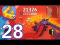 Snake.io-(Gameplay 28)-Jugando Con THE SKY KING