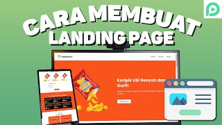 Cara Membuat LANDING PAGE dari 0 TANPA KODING untuk PEMULA - Full Lengkap (2023) screenshot 3