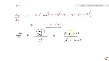 If `x = a (cos t + t sin t)` `a n d y = a (sin t t cos t)` , find `(d^2y)/(dx^2)` ....