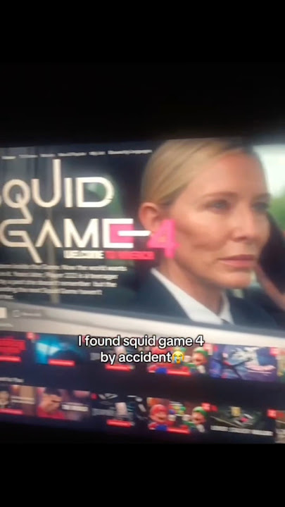 Someone found out squid game 4 😭😭❔