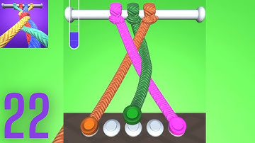 Tangle Master 3D Level 22 Gameplay Walkthrough