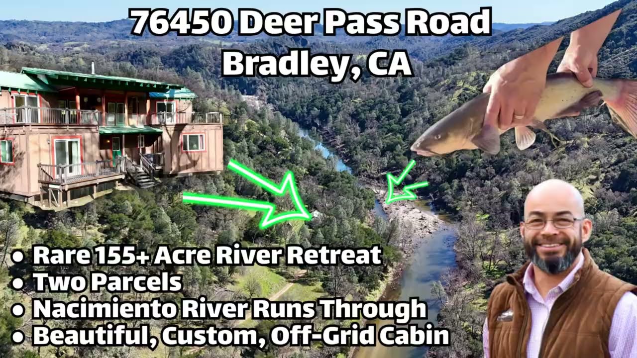 FOR SALE - 76450 Deer Pass Road Bradley, CA (155+ AC)
