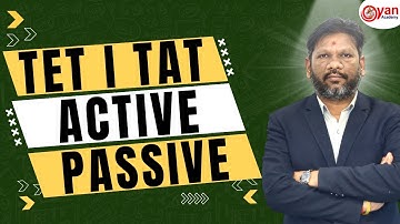 TET TAT | ENGLISH | Active passive  |  MAHESH AHJOLIYA SIR  | 10:30 AM