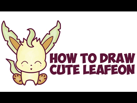 How to Draw Fennekin from Pokemon Cute Chibi Kawaii Easy Step by Step  Drawing for Kids 