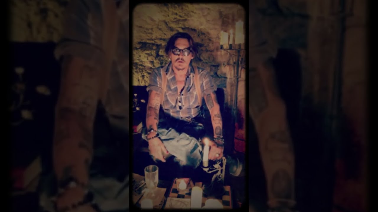 Johnny Depp's first Instagram Video