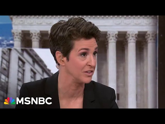 ‘The test for us as a country starts right now’: Rachel Maddow reacts to Trump guilty verdict class=