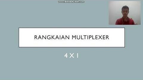 PRAKTIKUM MULTIPLEXER