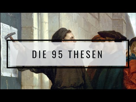 Video: Waren die 95 Thesen ein Buch?