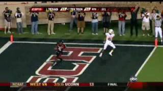 Texas Tech vs Texas, Techs last touchdown screenshot 1