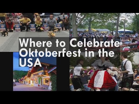 Where to Celebrate Oktoberfest in the USA - YouTube