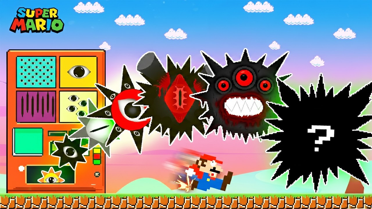 Марио против Суйки | Полная трансформация мистера Сана, этапы 1–100!