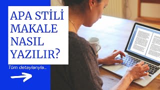 APA Stili Makale Nasıl Yazılır