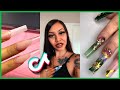 Super Long Nails Art | Acrylic Nail Art Designs TikTok Compilation #19