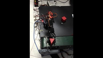 [Robot - Matlab - Simulink ] Cánh tay robot gắp vật từ băng tải dùng xử lý ảnh