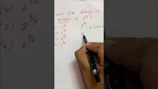 Solve 8^{3/4} in Seconds 🔥