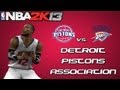 NBA 2K13 Association Mode Detroit Pistons NBA 2K13 Association Mode Detroit Pistons Dwight Howard And Shabazz Muhammad S Debut Y2G5 EP13 