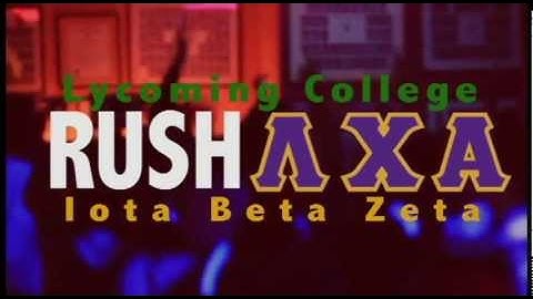 Rush Lambda Chi Alpha