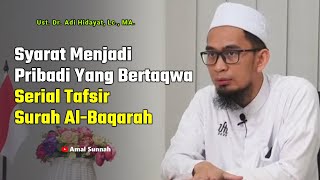 Tafsir Surah Al-Baqarah Ayat Ke-3❗Ustadz Adi Hidayat