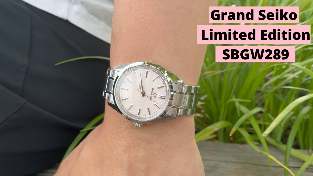 Grand Seiko Limited Edition SBGW289 Cherry Blossom Review! - YouTube
