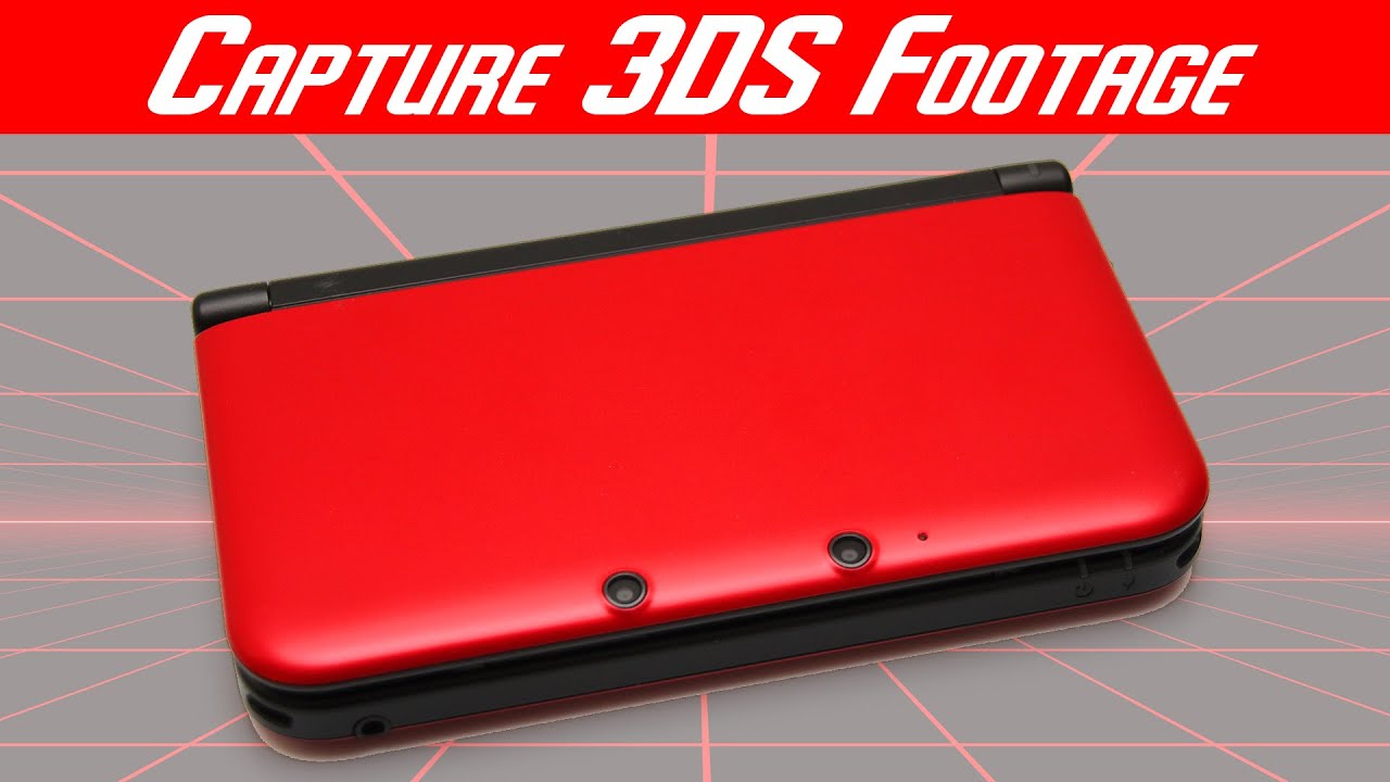How to Capture 3DS Footage w/o Card — Super Virtual Boy Show YouTube