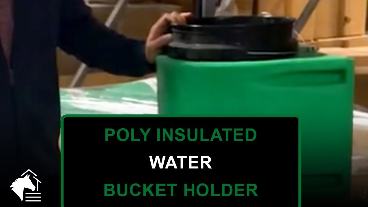 🐴 Poly Insulated Bucket Holder 💧 Keep Your Horses’ Water at an Ideal