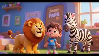 Johny Johny Yes Papa Mit Löwe Und Zebra Kinderreime & Kinderlieder