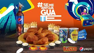 #SeMeAntojaGuate con Pepsi y Pollo Campero 🇬🇹