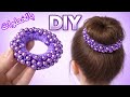 From Thread And Beads To A Luxurious Pearl Hair Clip Diy