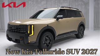 Redesigned for Premium Living and Rugged Adventure: Kia Unveils the Next-Gen. 2027 Kia Telluride SUV screenshot 4