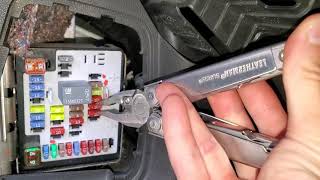 2012 Chevy Equinox Radio Fuses