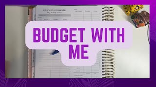 BUDGET WITH ME | APRIL 26, 2024