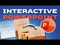 Super fun and professional interactive powerpoint tutorial 