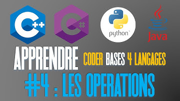 Apprends à Coder (C++, Python, Java et C#) - Les Opérations - AC #04