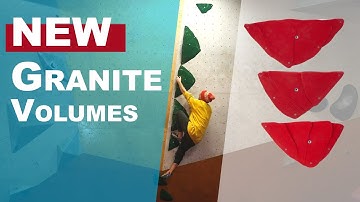Climbholds academy route setting tutorial: New granite range volumes
