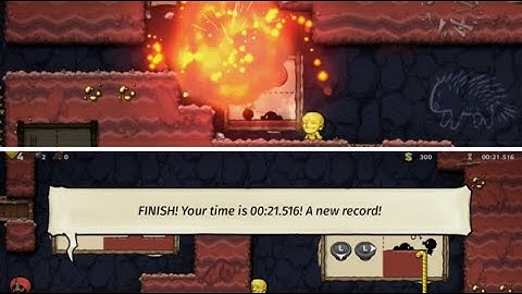 Spelunky 2 | Amazing Tutorial Speedrun Strategy