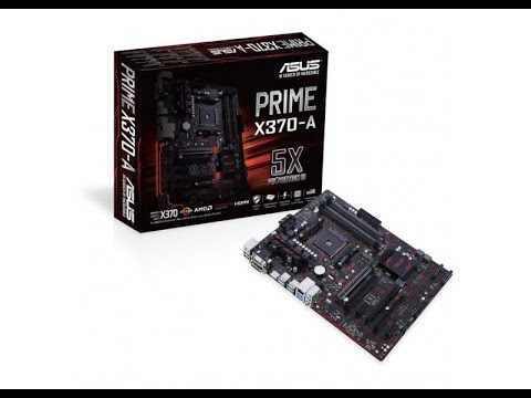 ASUS PRIME X370-A Motherboard Unboxing and Overview