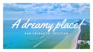 San Crisanto, Yucatan Mexico drone flyover