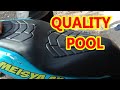 MODIFIKASI JOK MOTOR BAHAN BUNGKUS PRESS WARNA HITAM