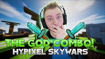 GETTING HACKUSATED + INSANE GOD COMBOS! [LIVE] ( Hypixel Skywars )