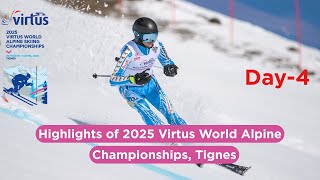 Day-4 2025 Virtus World Alpine Championship, Tignes