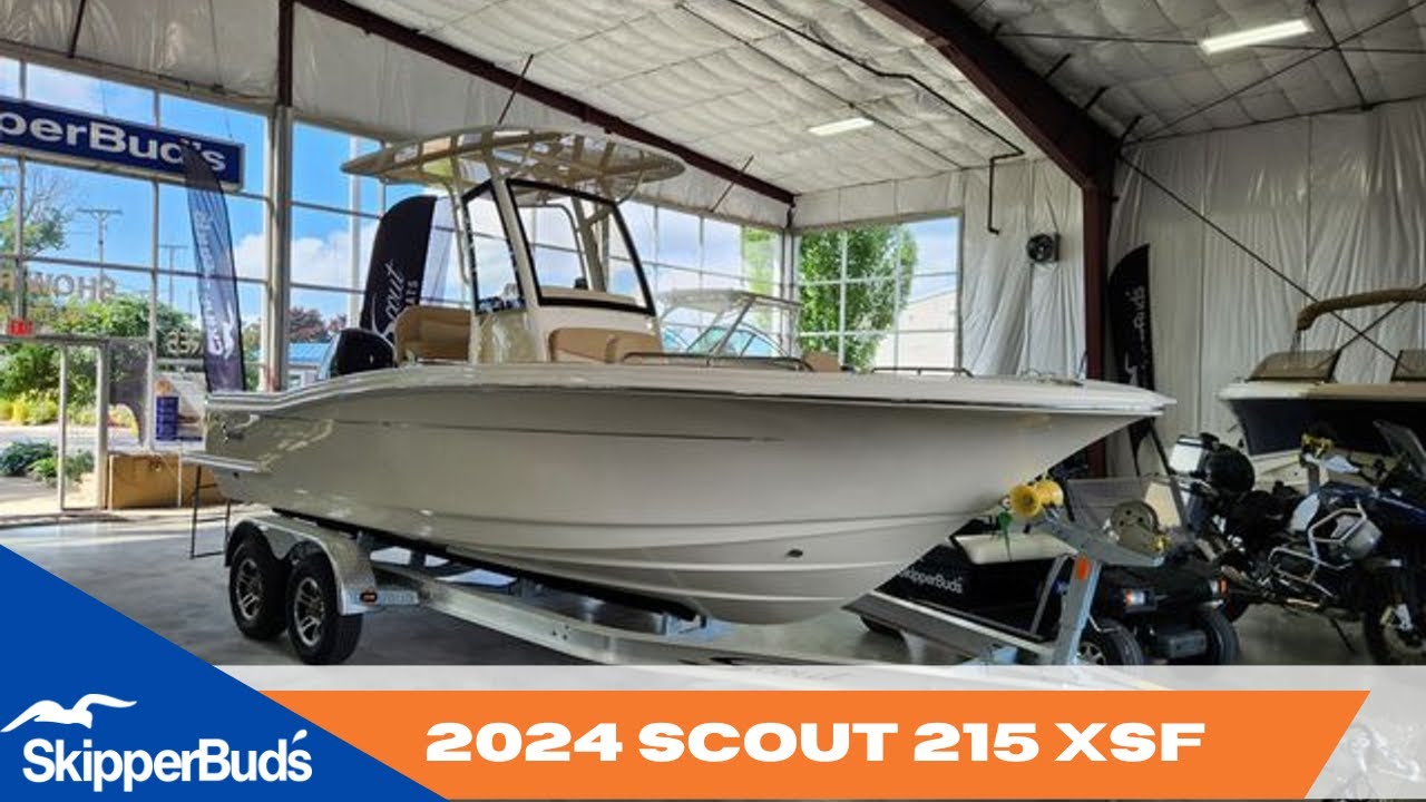 2024 Scout 215 XSF Center Console Boat Tour SkipperBud's