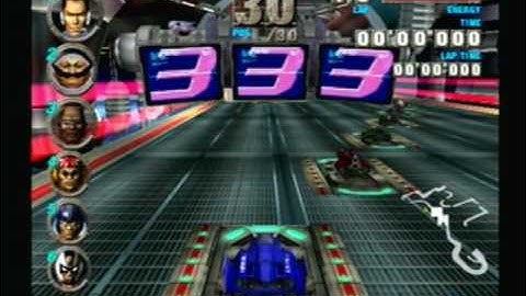 F-Zero GX Master Class Sapphire Cup No Attack No Miss 500pt Run Part 2 of 2