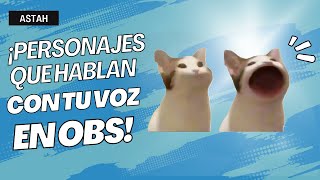¡Personajes que HABLAN con tu VOZ en OBS! 🎭🔥 Fácil y Rápido screenshot 4