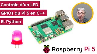 Raspberry Pi 5 GPIO in Python and C++